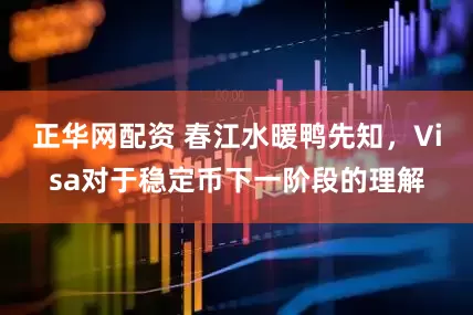 正华网配资 春江水暖鸭先知，Visa对于稳定币下一阶段的理解